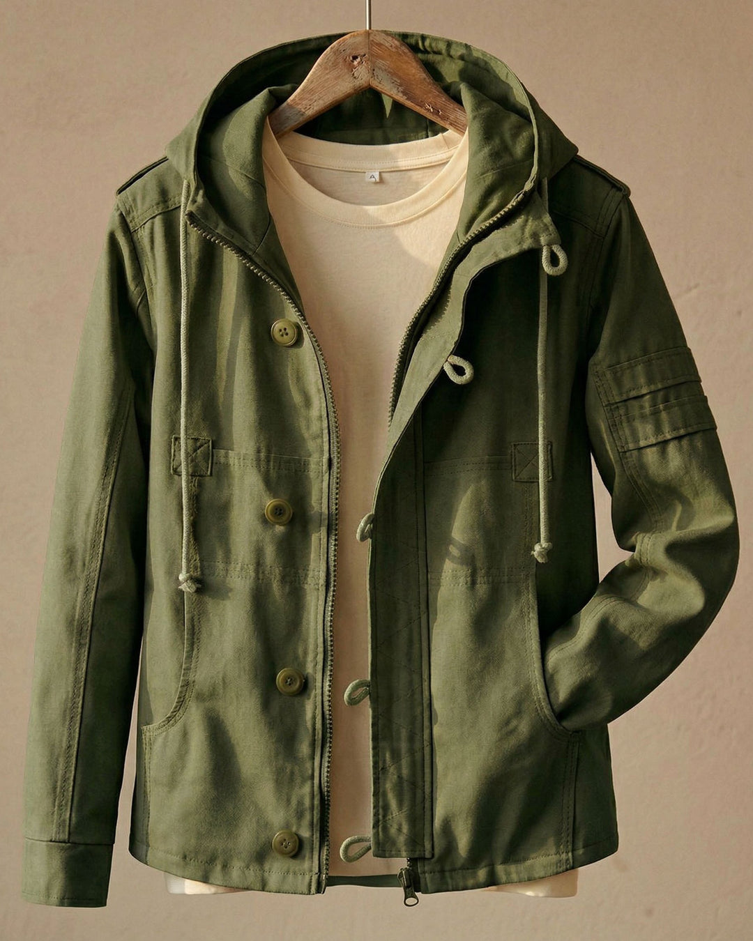 Adriano Cotton Utility Jacket