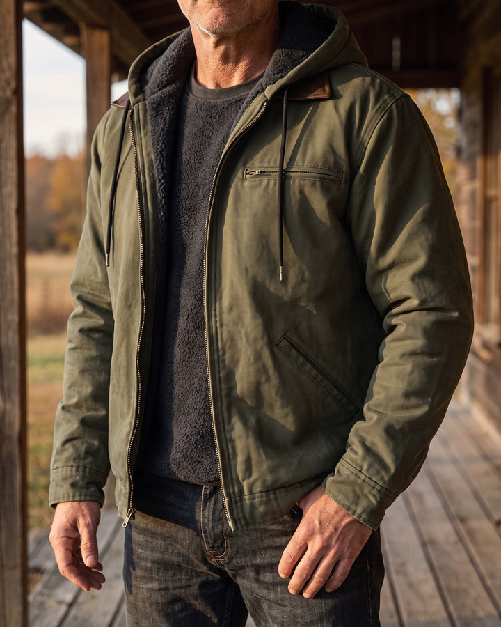 Joao Cotton Hooded Jacket
