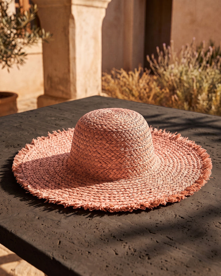 Cecilia Wide-Brim Straw Hat