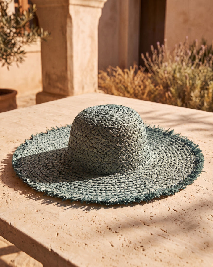 Cecilia Wide-Brim Straw Hat