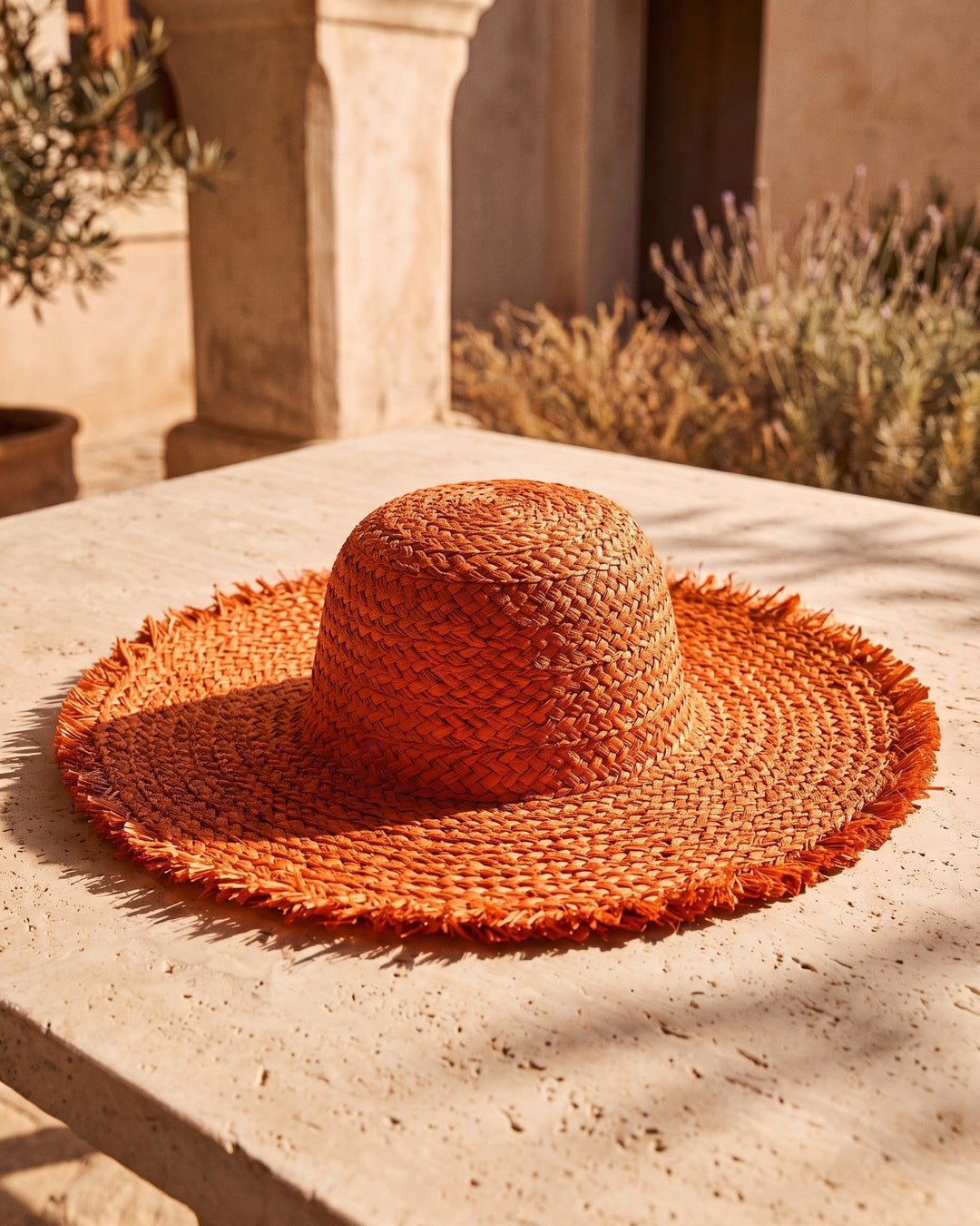 Cecilia Wide-Brim Straw Hat