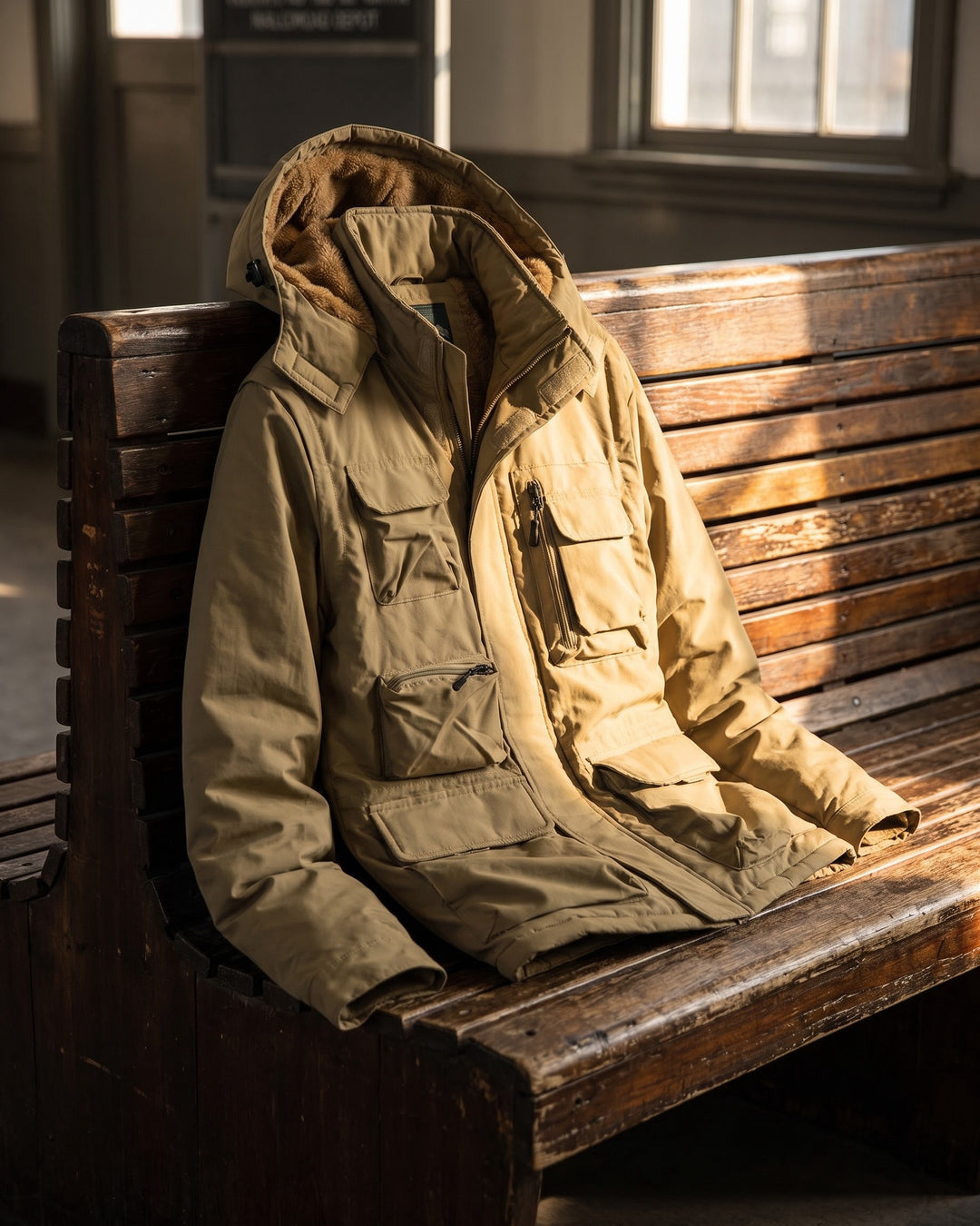 Fulvio Fleece-Lined Hooded Jacket