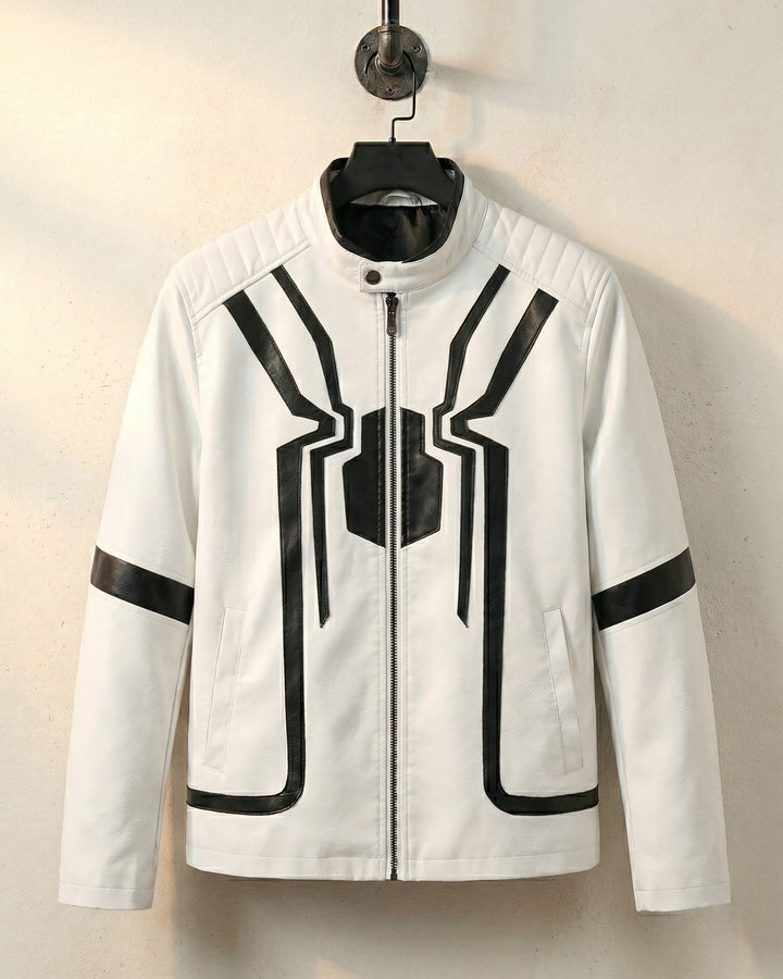 Maurizio Faux Leather Jacket