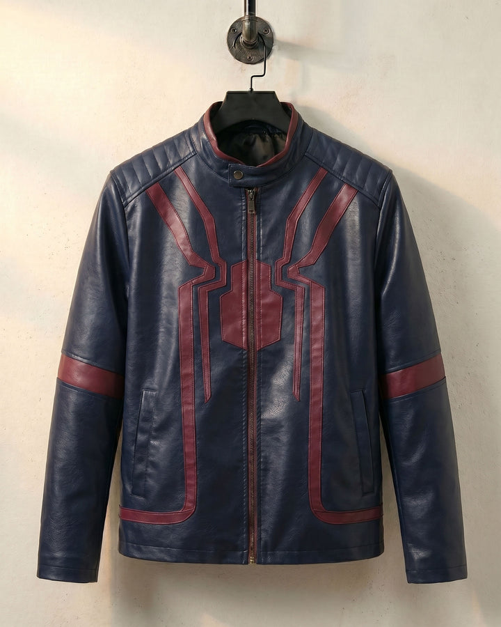 Maurizio Faux Leather Jacket