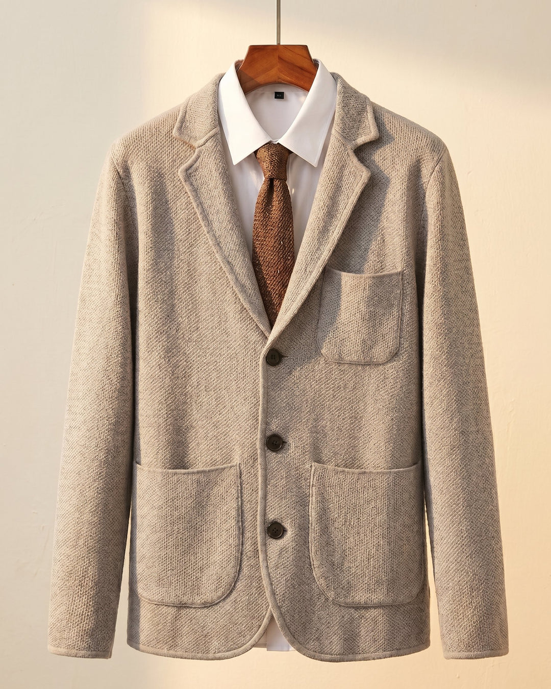 Giuliano Cotton Knit Blazer