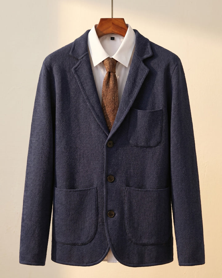 Giuliano Cotton Knit Blazer