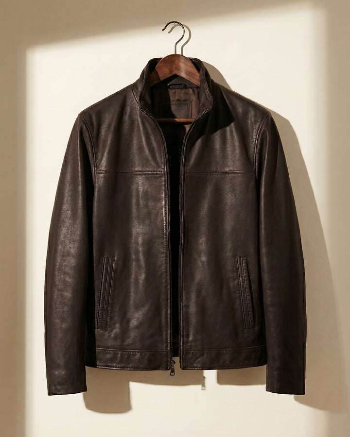 Armando Faux Leather Jacket