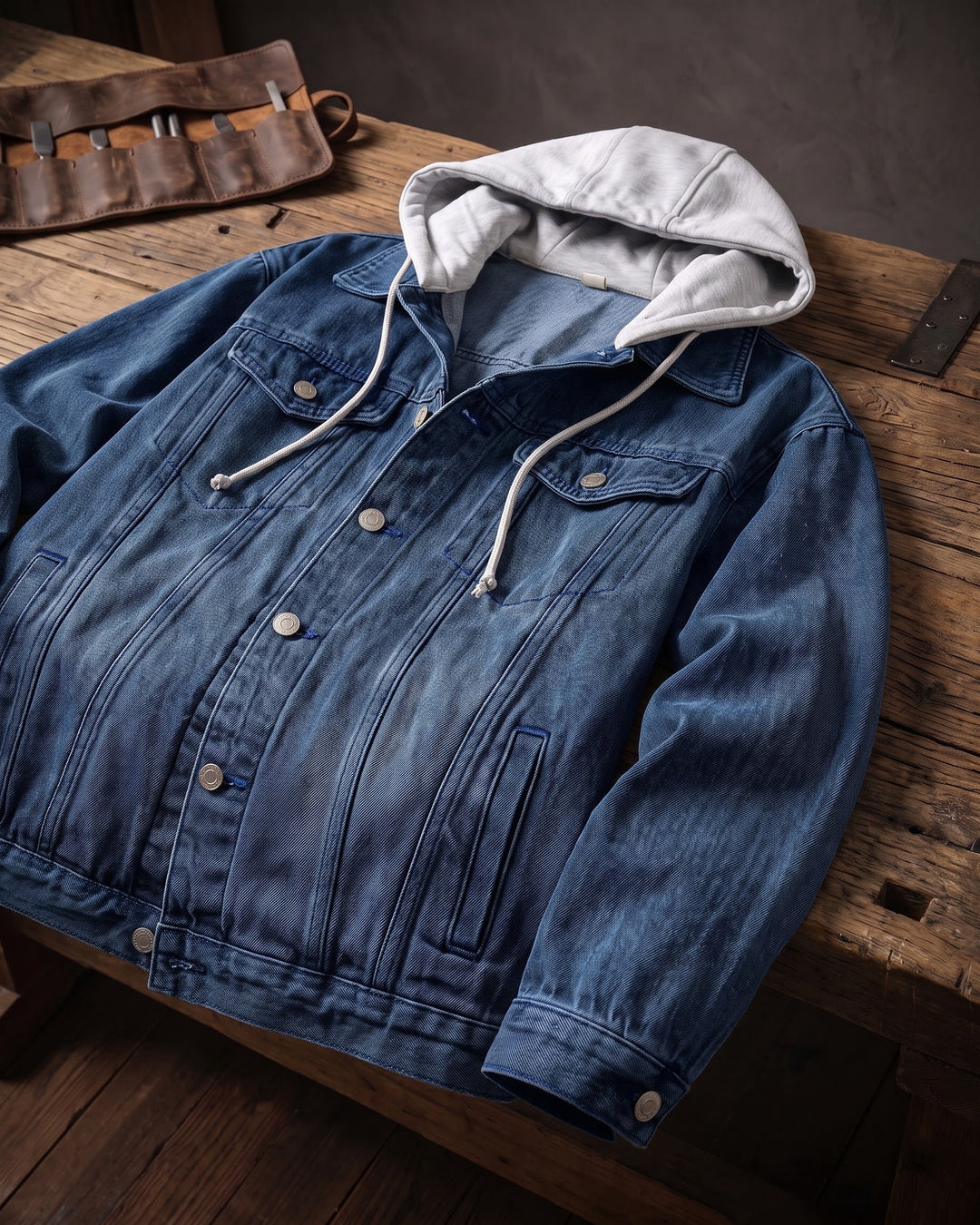 Ciro Denim Hooded Jacket
