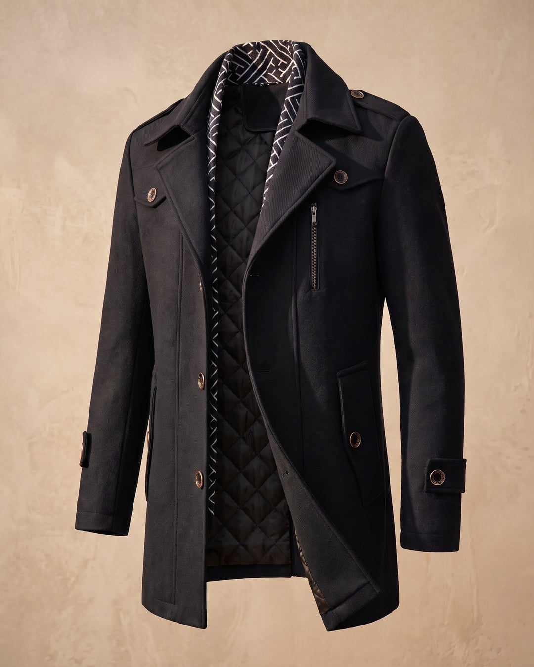 Dario Wool Overcoat