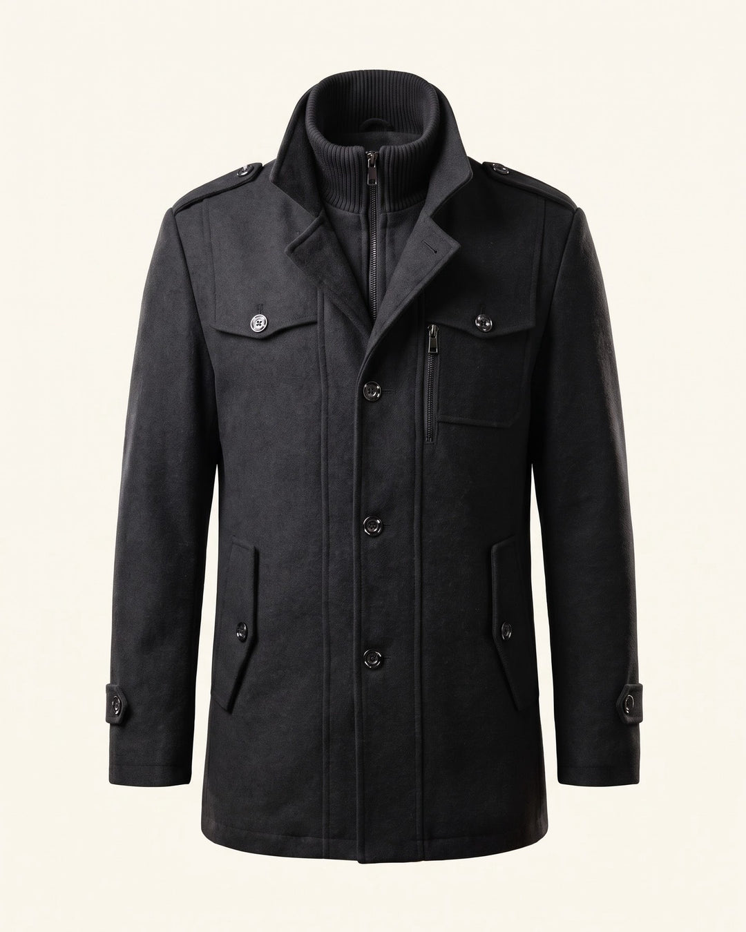 Eduardo Wool Field Coat