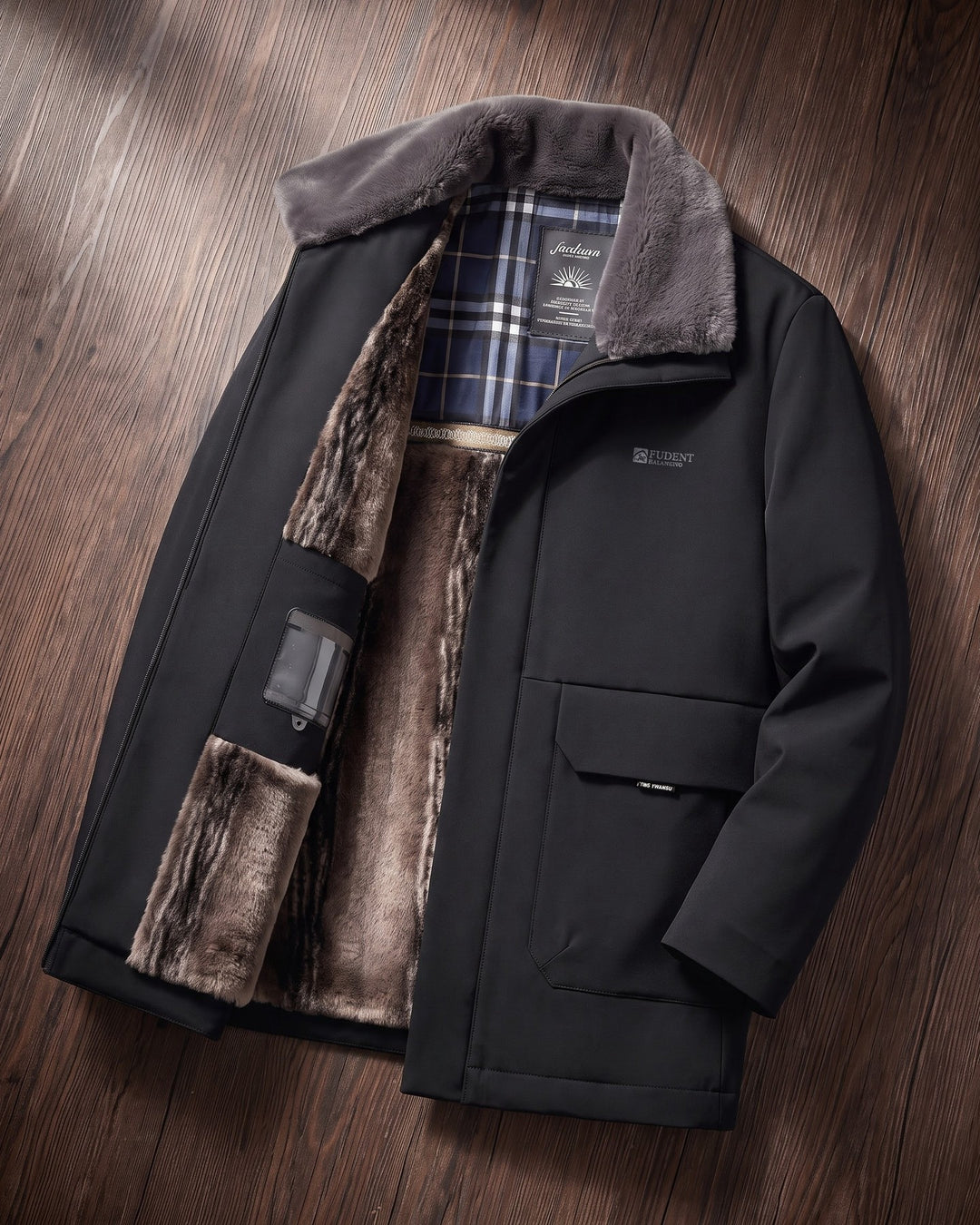 Simon Fleece-Lined Winter Jacket