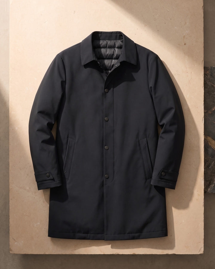 Enzo Down-Fill Mac Coat