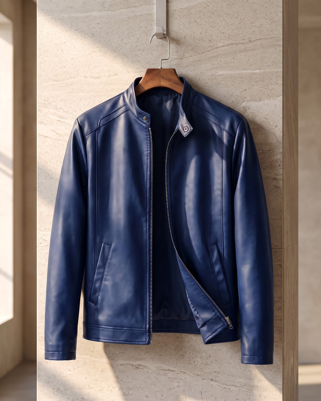 Roberto Faux Leather Jacket