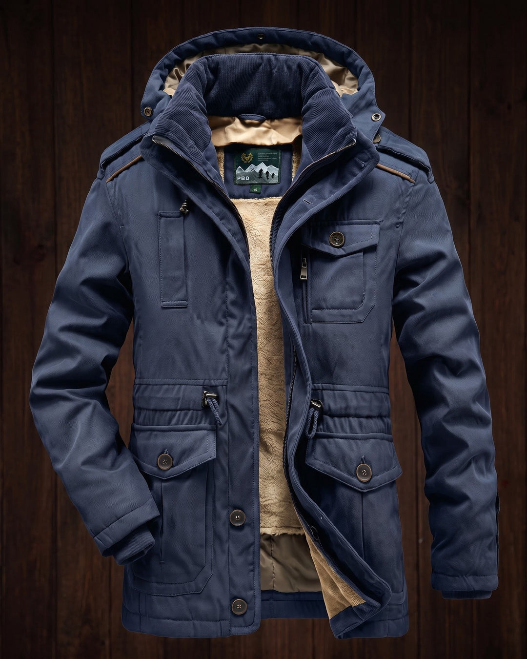 Vittorio Fleece-Lined Hooded Parka