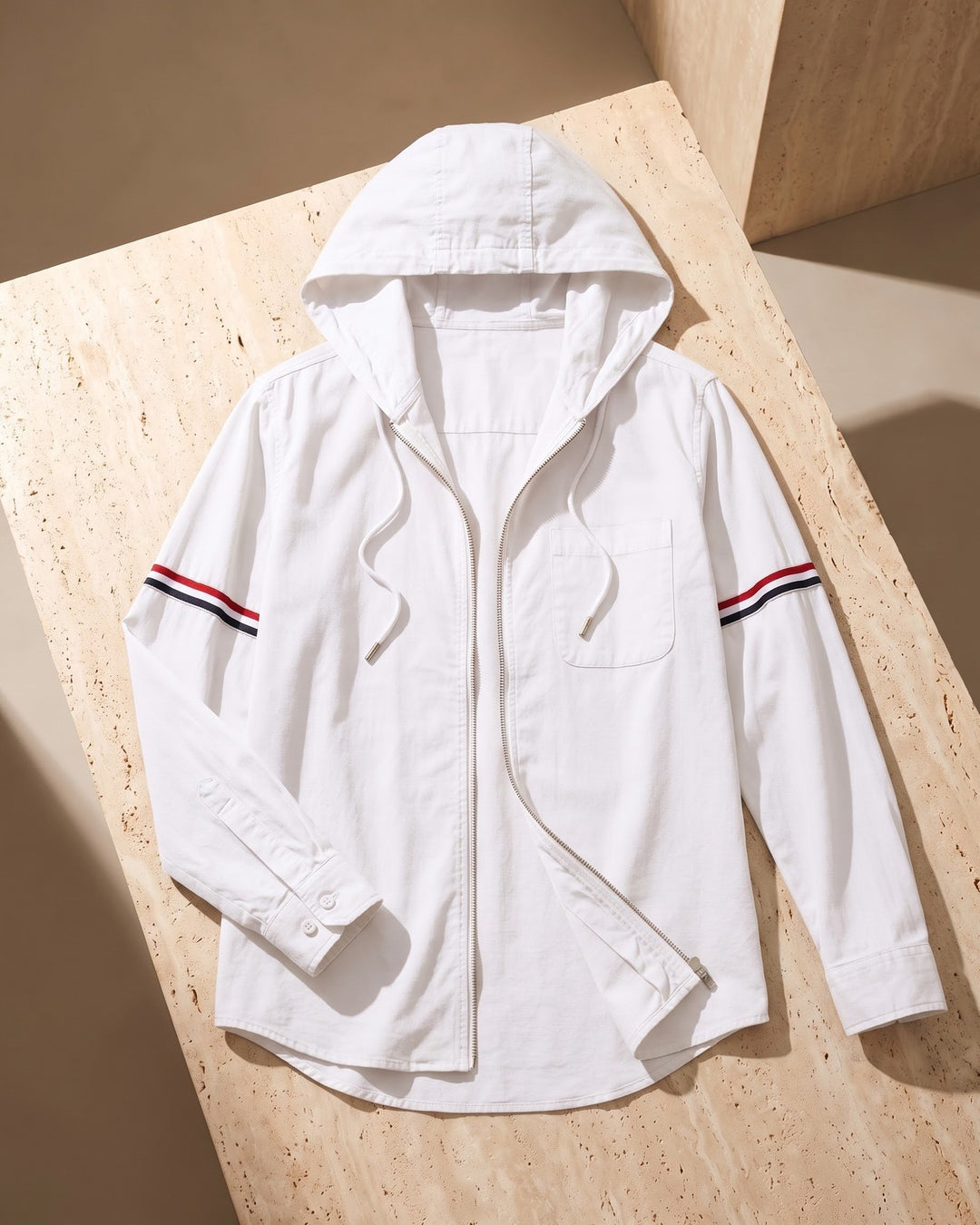 Pio Cotton Hooded Jacket