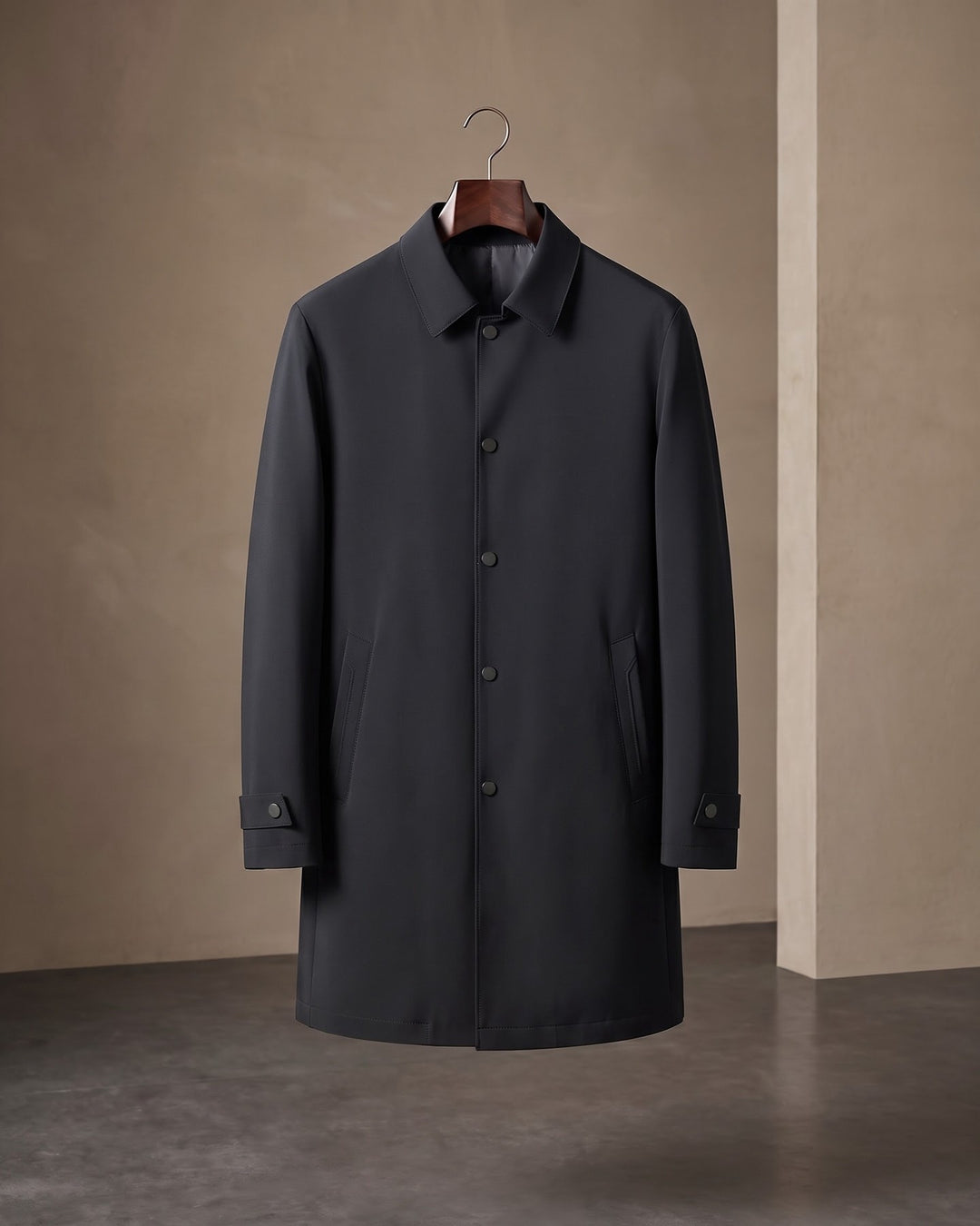 Enzo Down-Fill Mac Coat