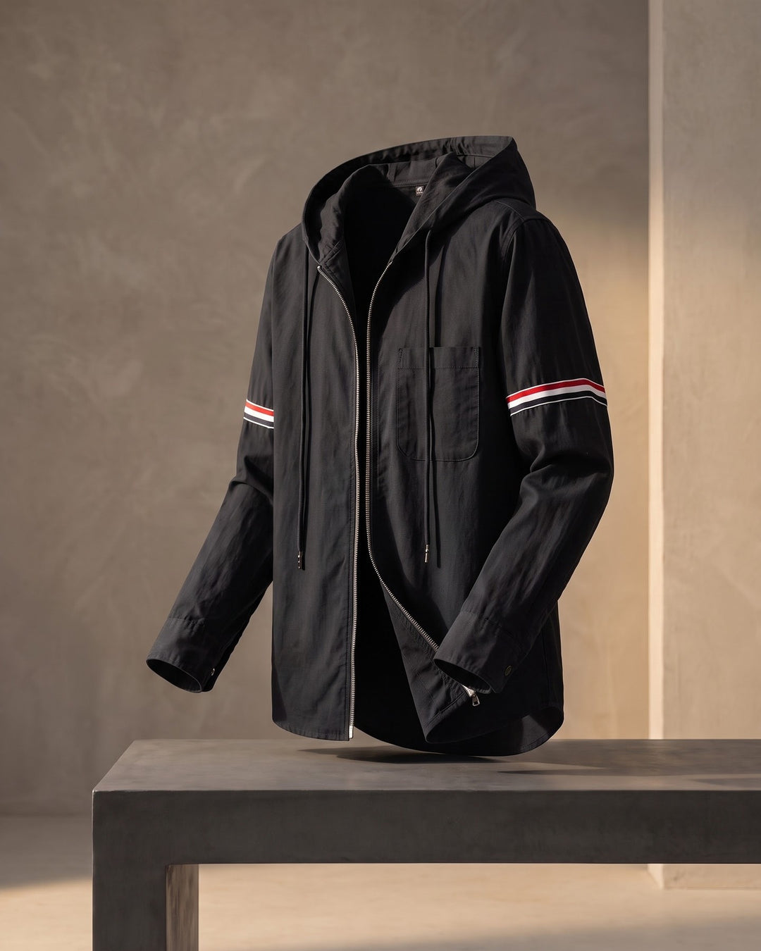 Pio Cotton Hooded Jacket