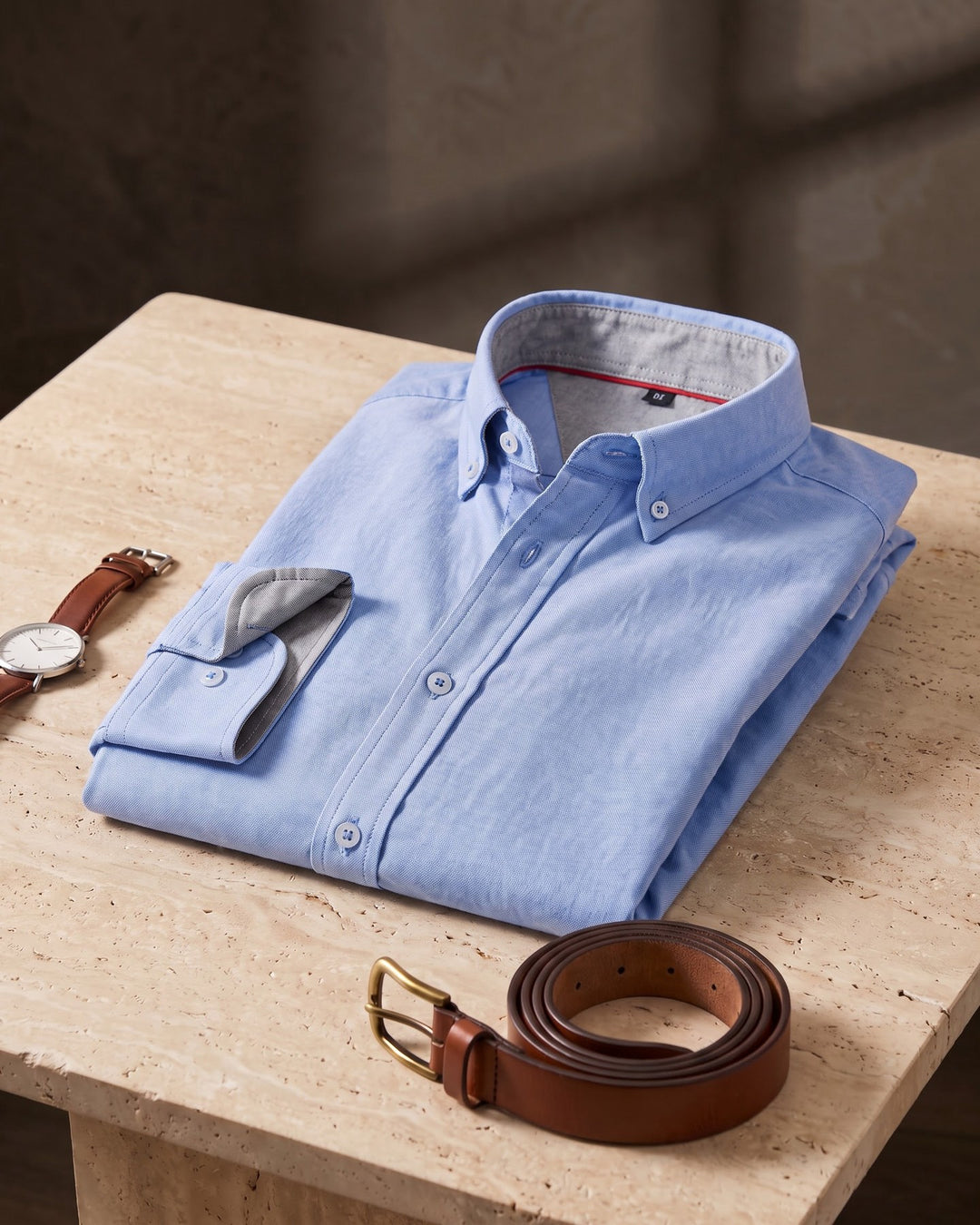 Domenico Cotton Button-Down Shirt