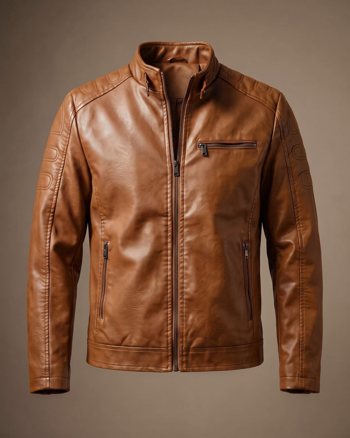 Pasquale Leather Moto Jacket