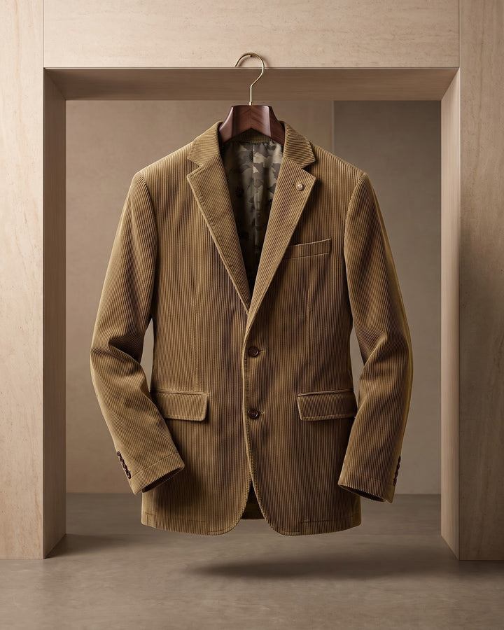 Xavier Cotton Corduroy Blazer