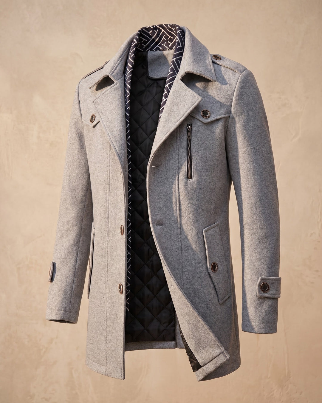 Dario Wool Overcoat
