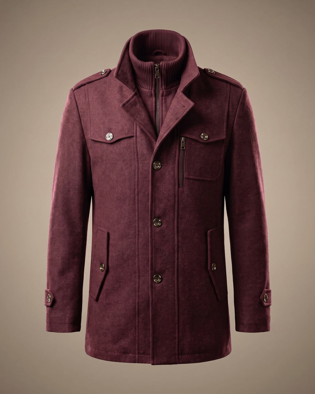 Eduardo Wool Field Coat