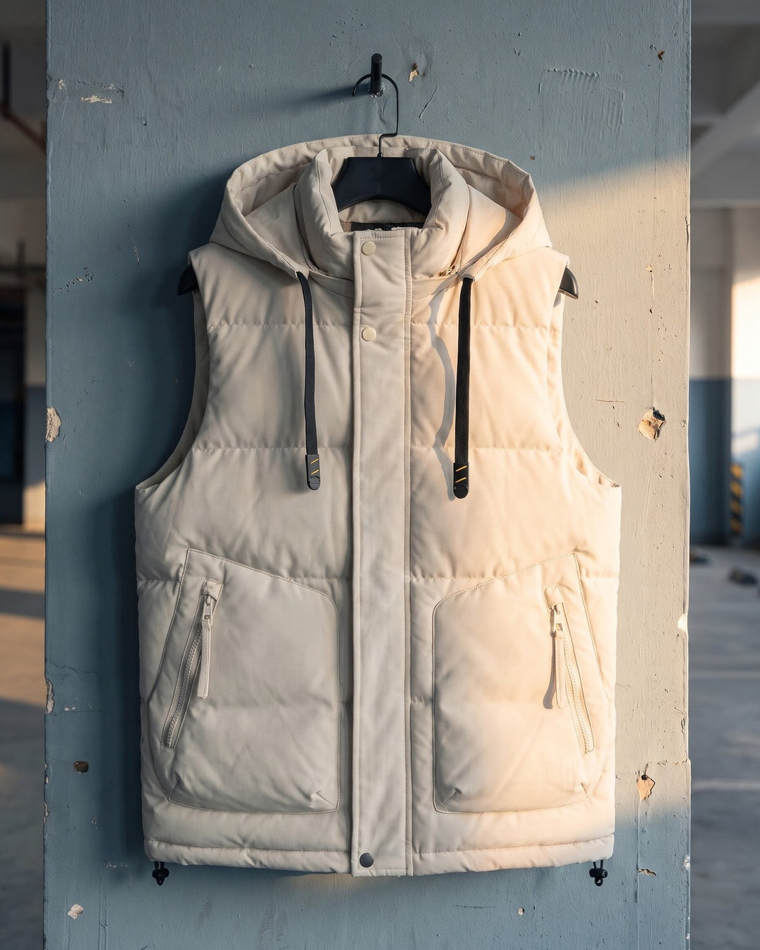 Luciano Hooded Puffer Vest