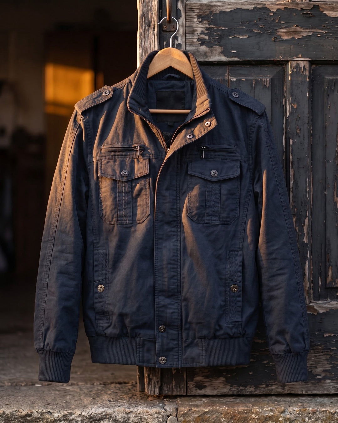 Fausto Cotton Military Jacket