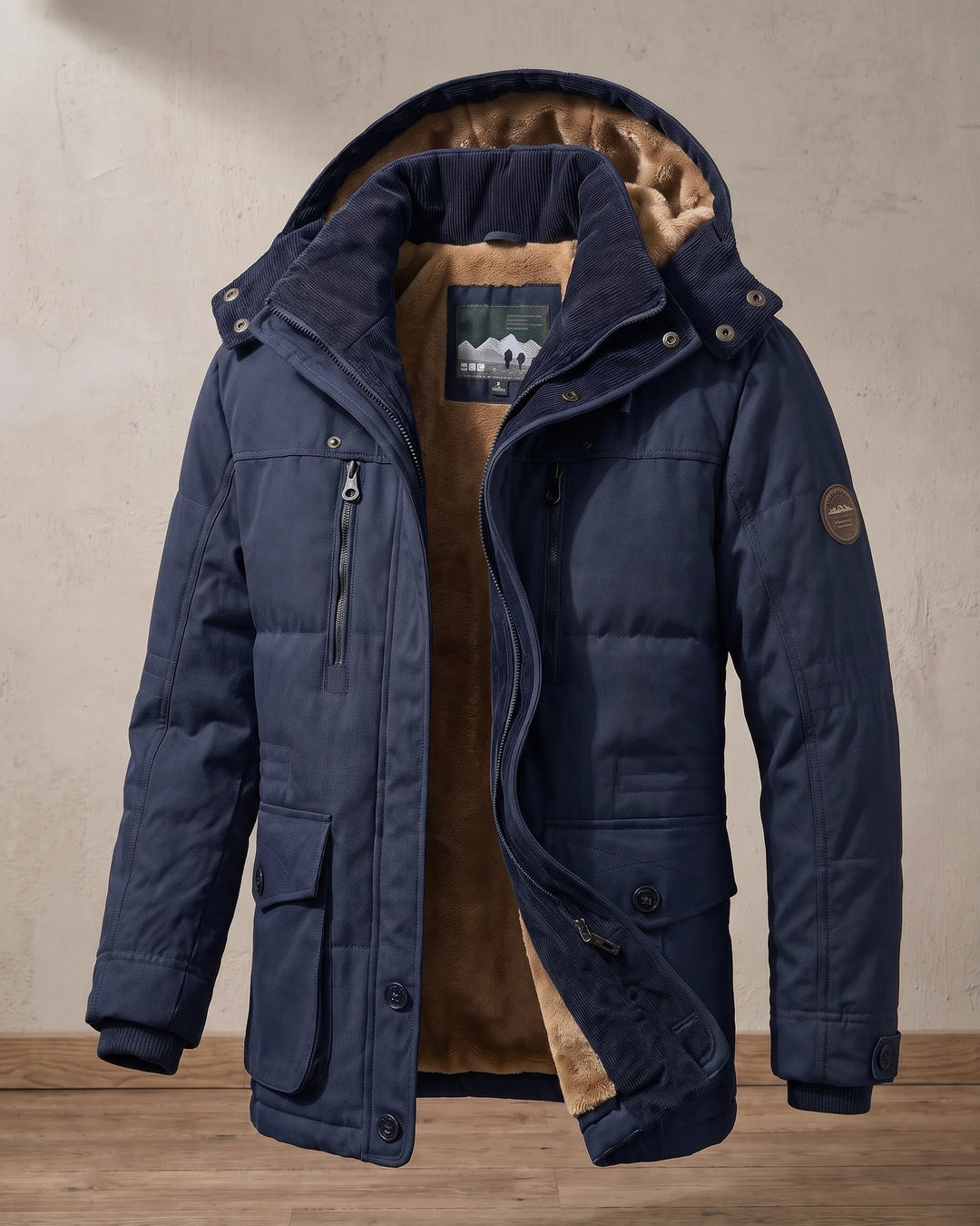Fortunato Cotton Blend Winter Jacket