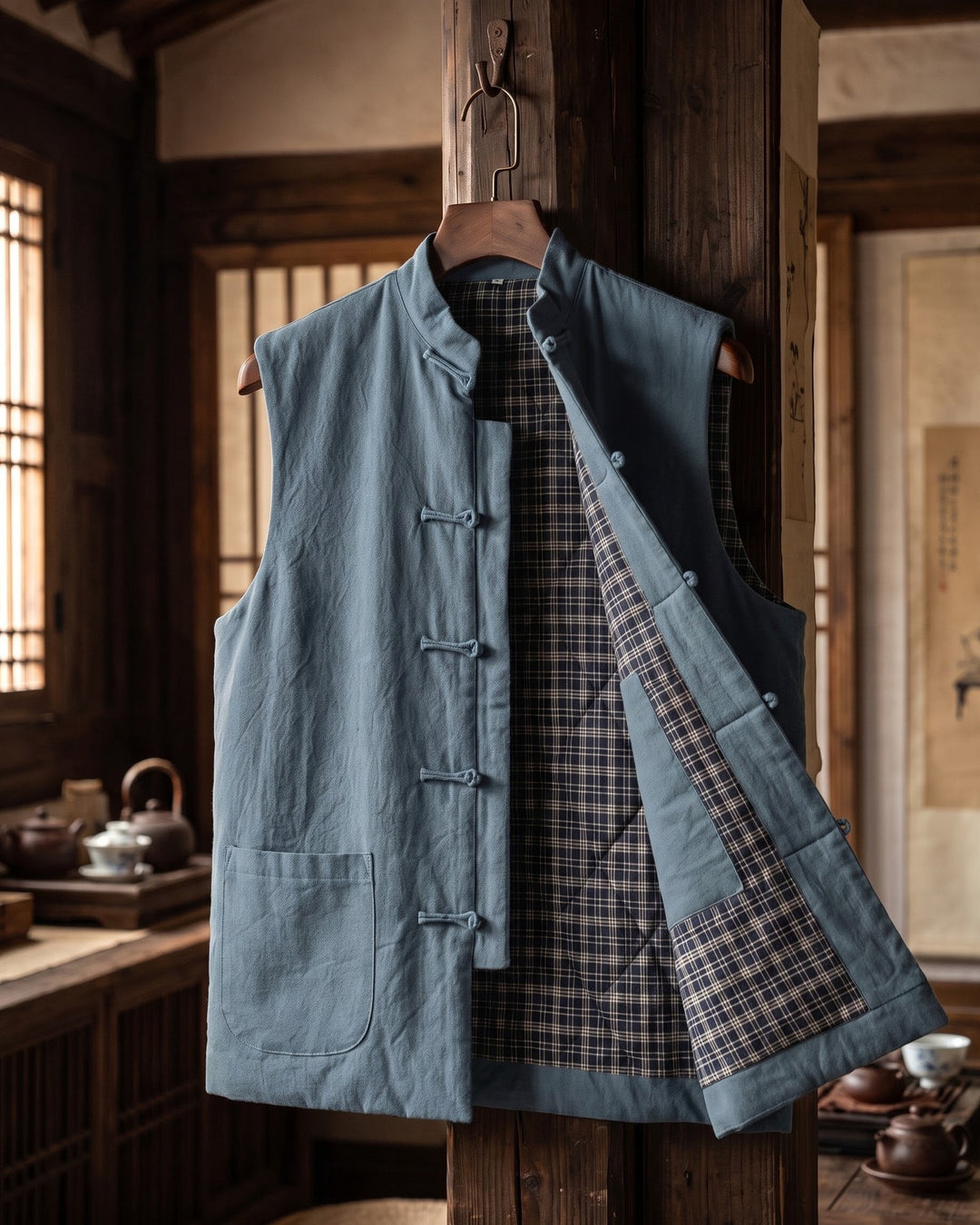 Michele Cotton Quilted Vest