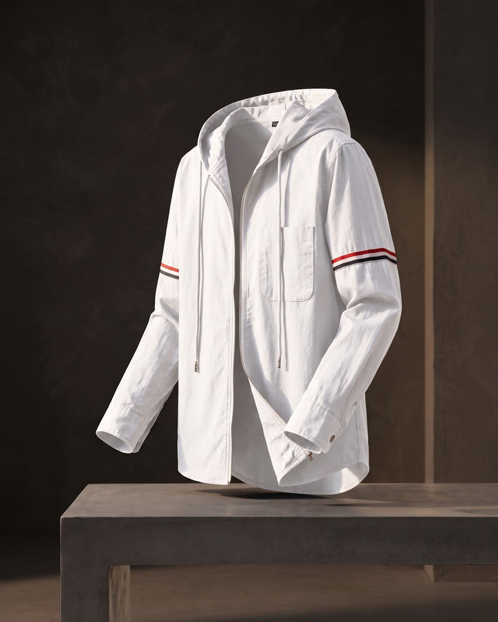 Pio Cotton Hooded Jacket