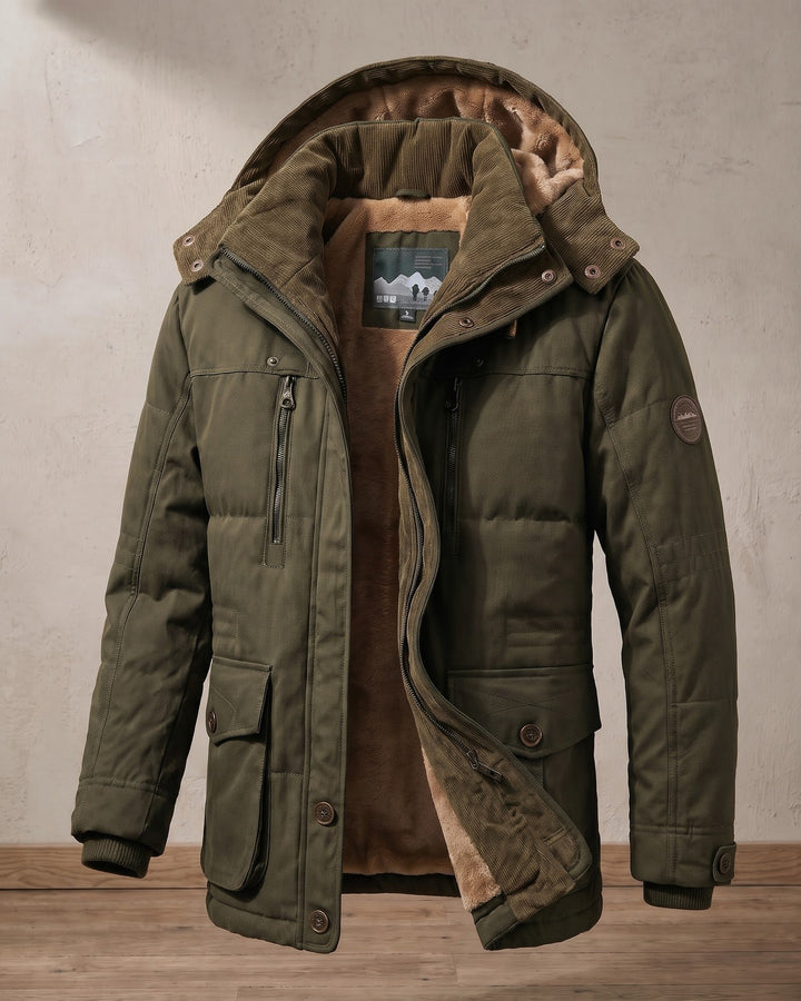 Fortunato Cotton Blend Winter Jacket