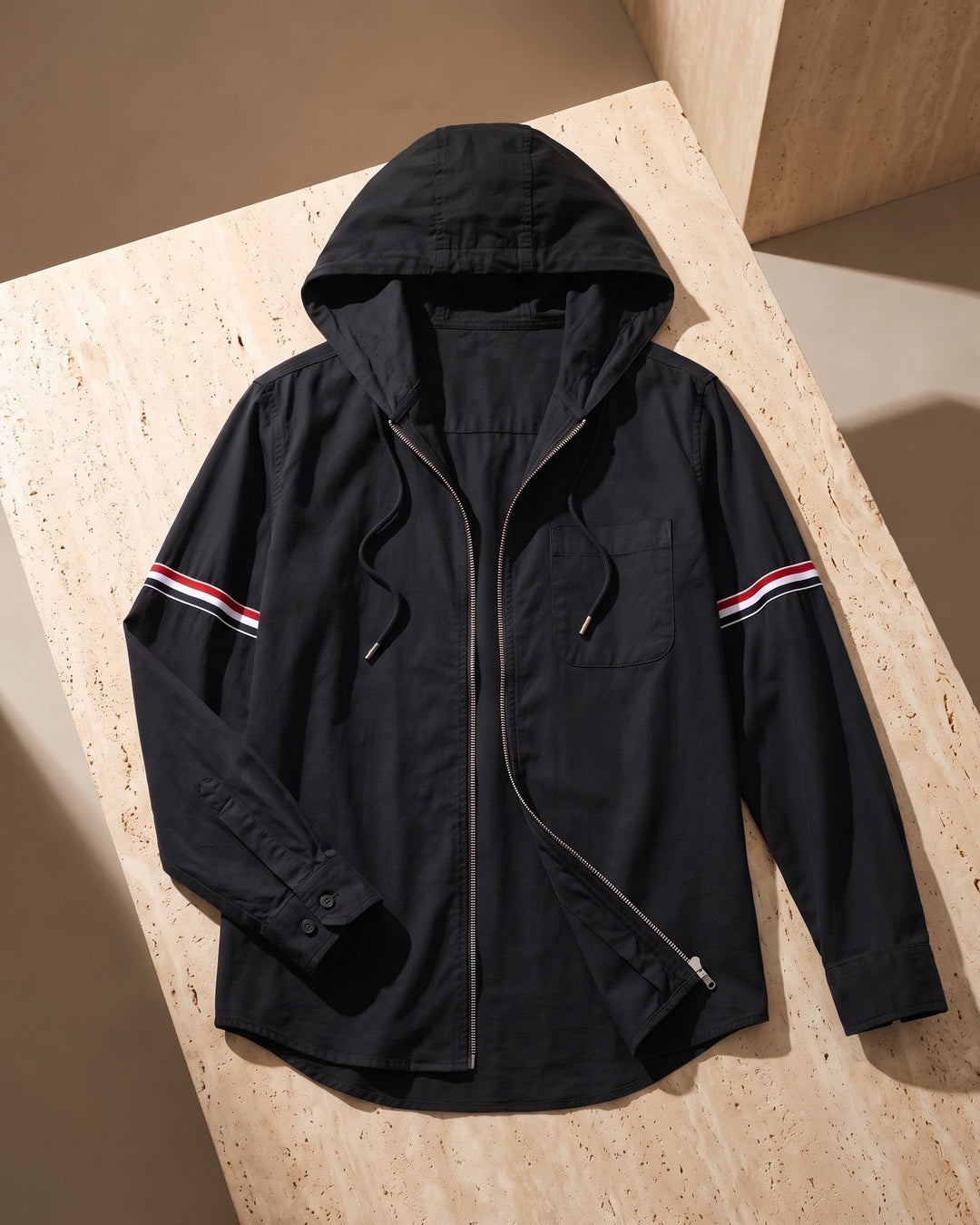 Pio Cotton Hooded Jacket