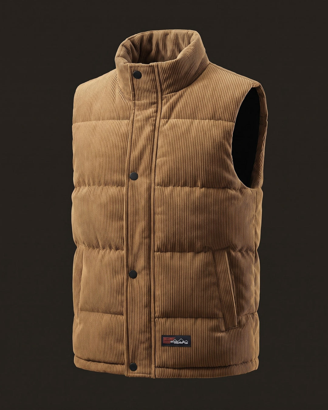 Franco Corduroy Puffer Vest