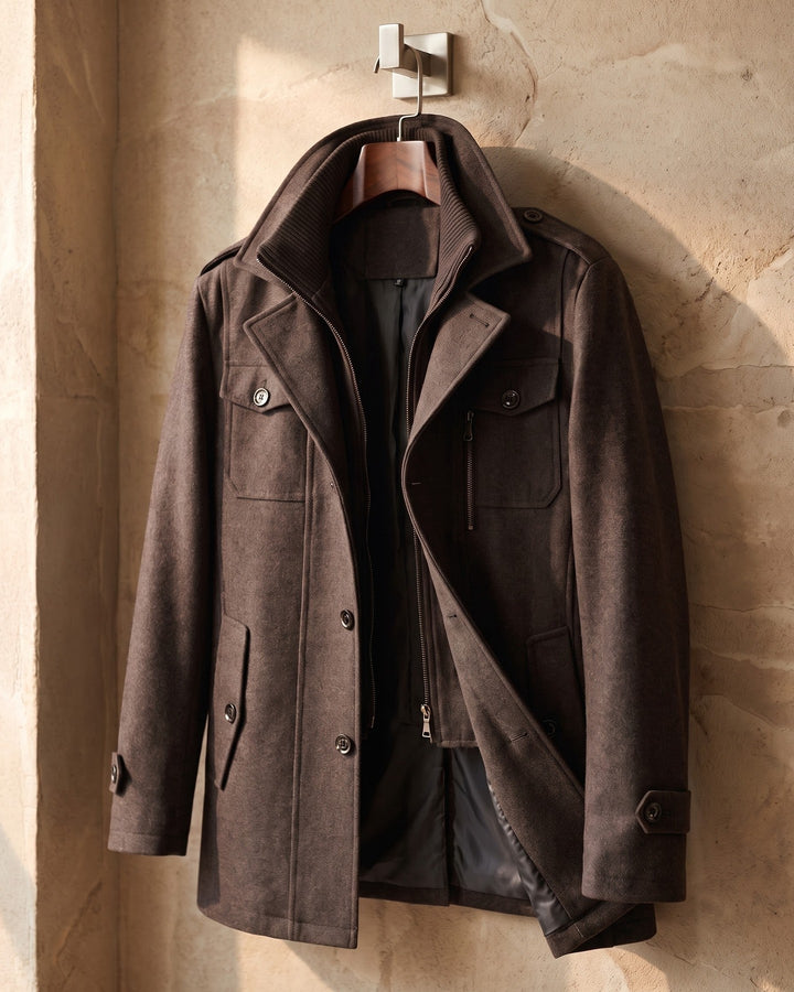 Eduardo Wool Field Coat