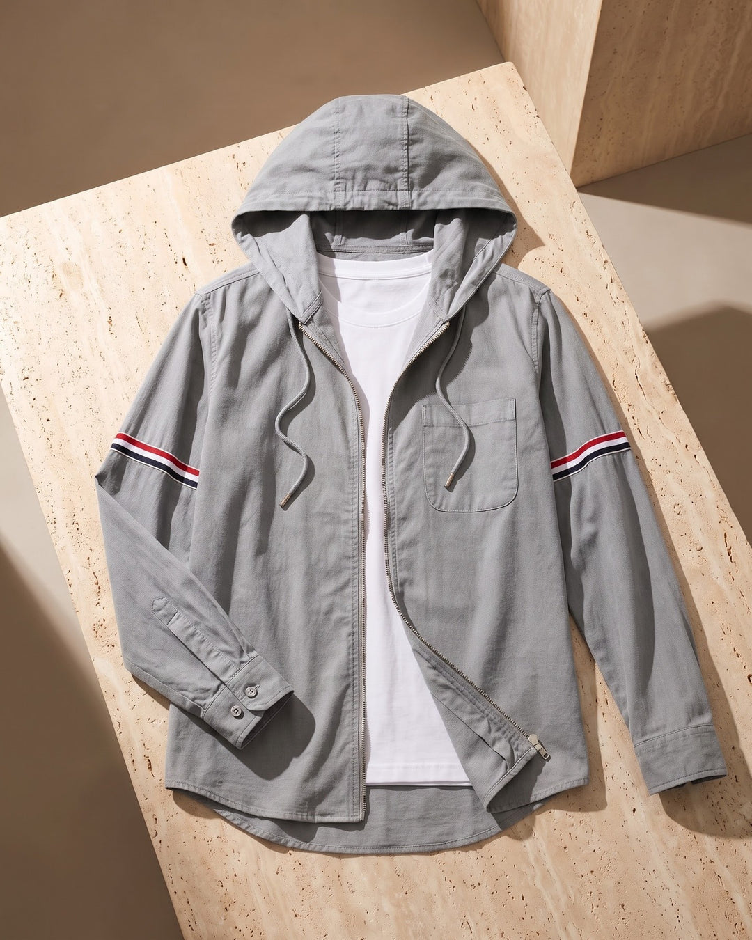 Pio Cotton Hooded Jacket