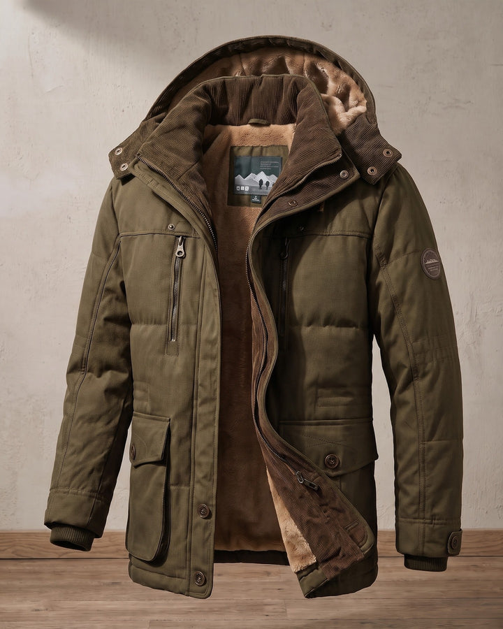 Fortunato Cotton Blend Winter Jacket