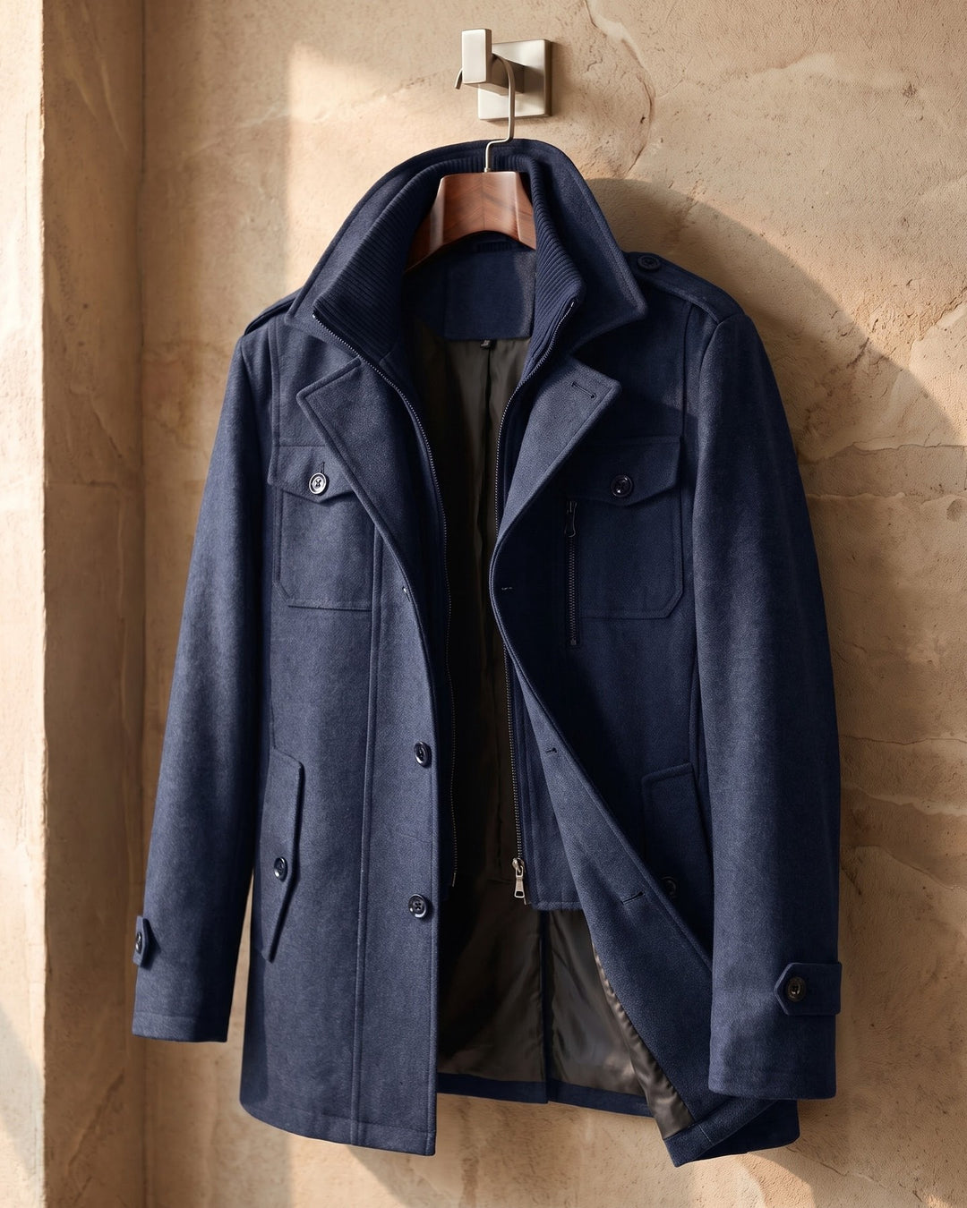 Eduardo Wool Field Coat
