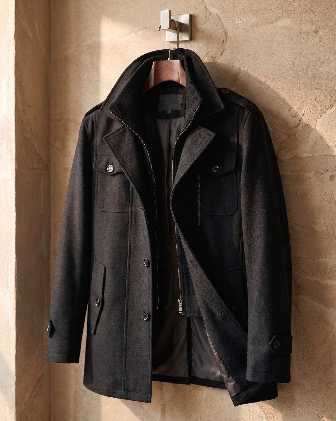 Eduardo Wool Field Coat