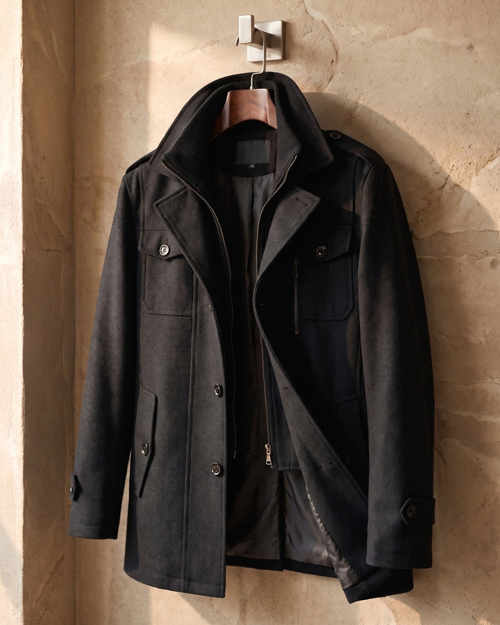 Eduardo Wool Field Coat