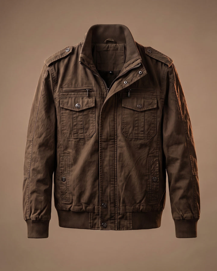 Fausto Cotton Military Jacket