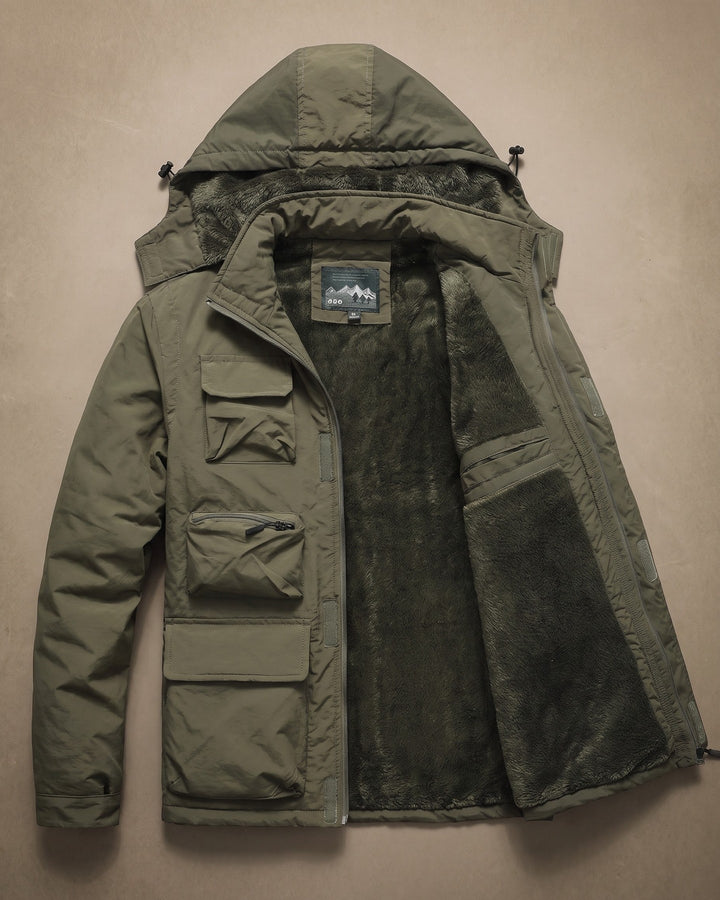 Fulvio Fleece-Lined Hooded Jacket
