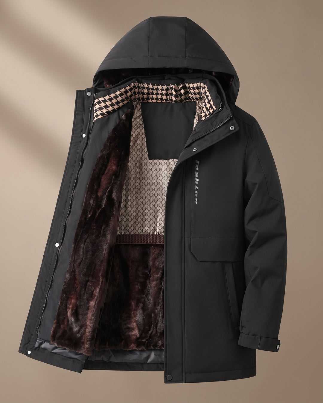 Elio Faux Fur-Lined Winter Parka