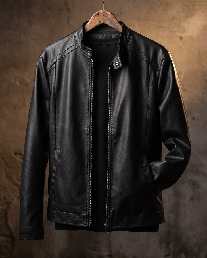 Roberto Faux Leather Jacket