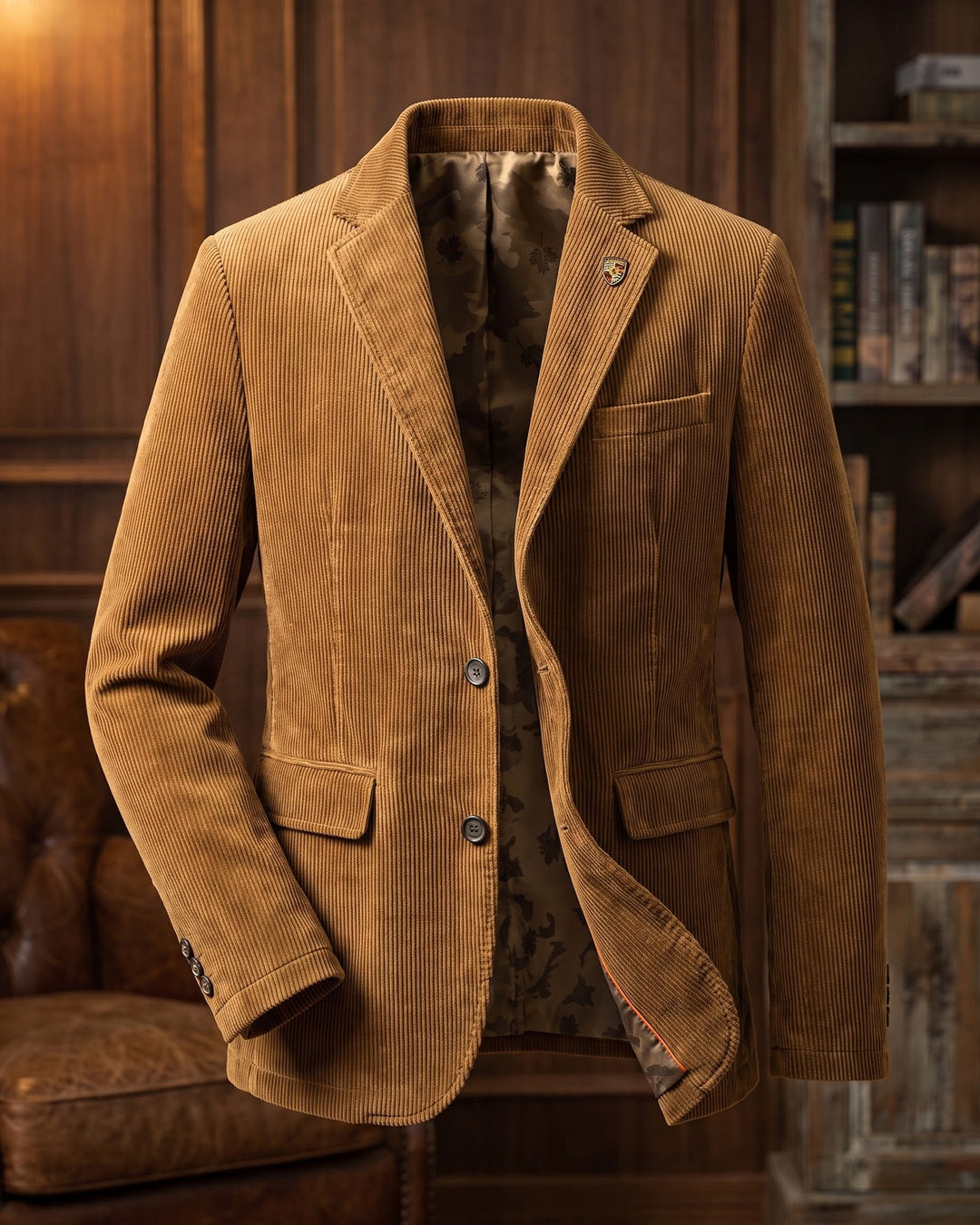 Xavier Cotton Corduroy Blazer