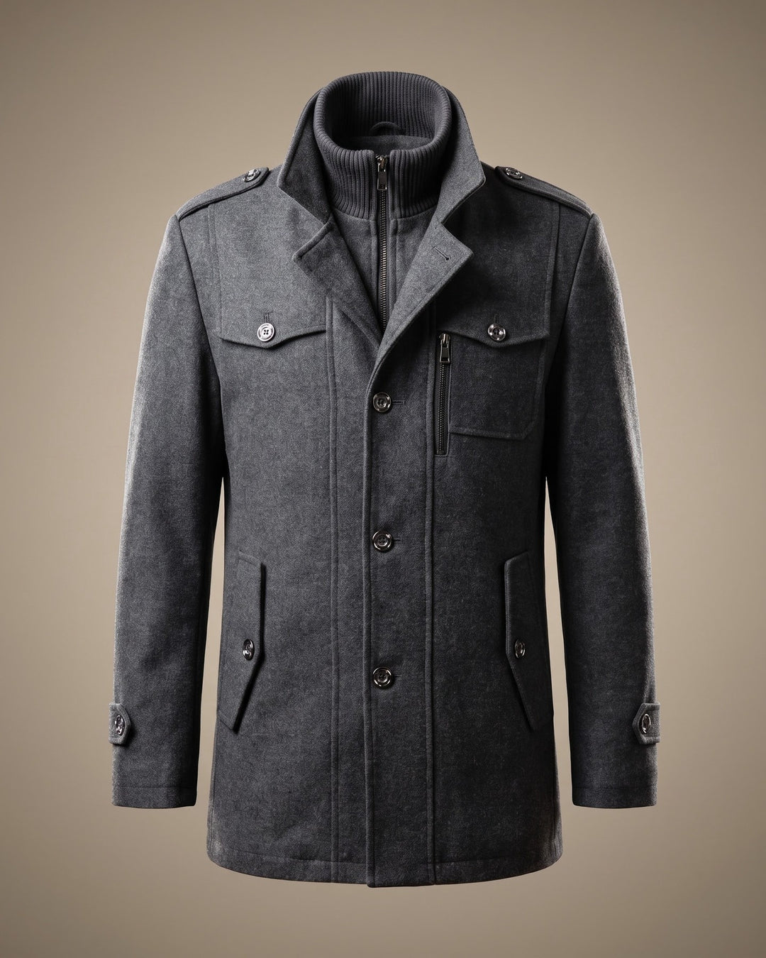 Eduardo Wool Field Coat