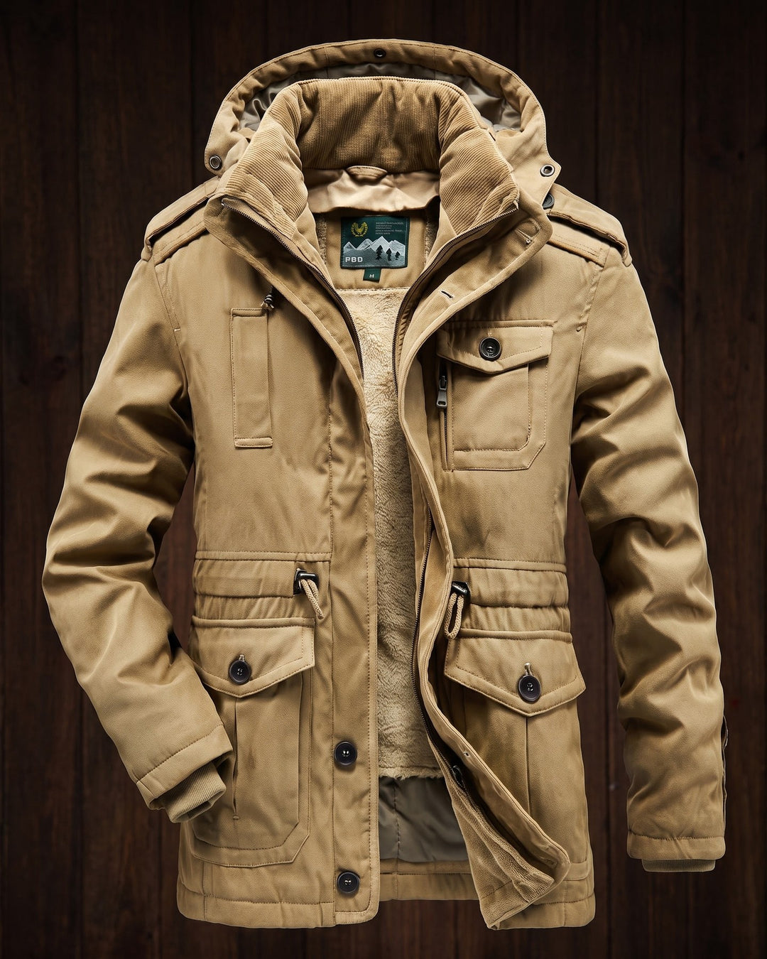 Vittorio Fleece-Lined Hooded Parka