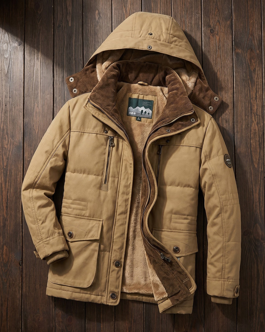 Fortunato Cotton Blend Winter Jacket