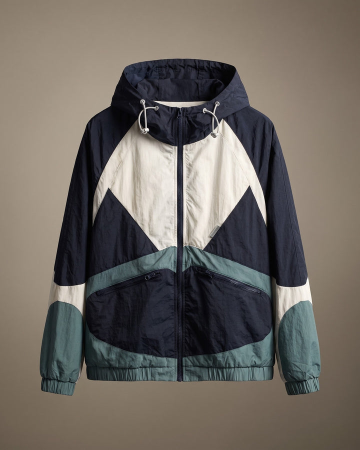 Rinaldo Hooded Windbreaker Jacket