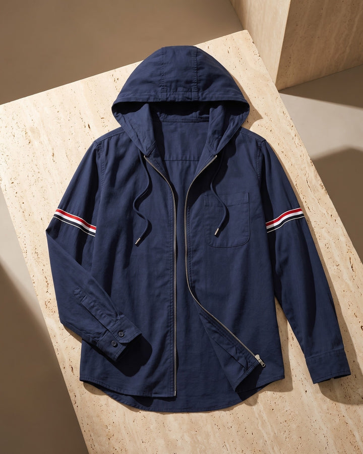 Pio Cotton Hooded Jacket